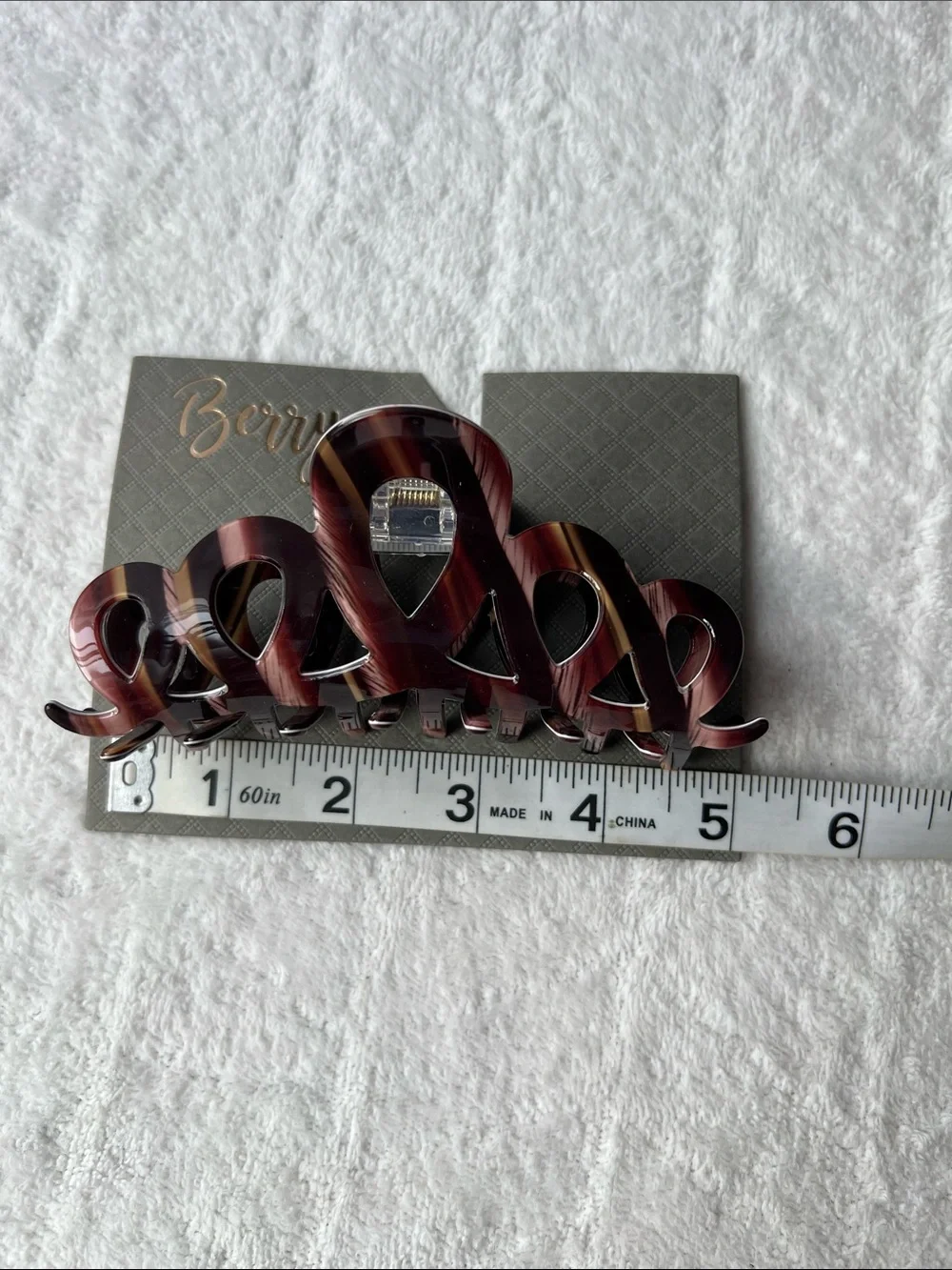 Berry Hair Claw Clips